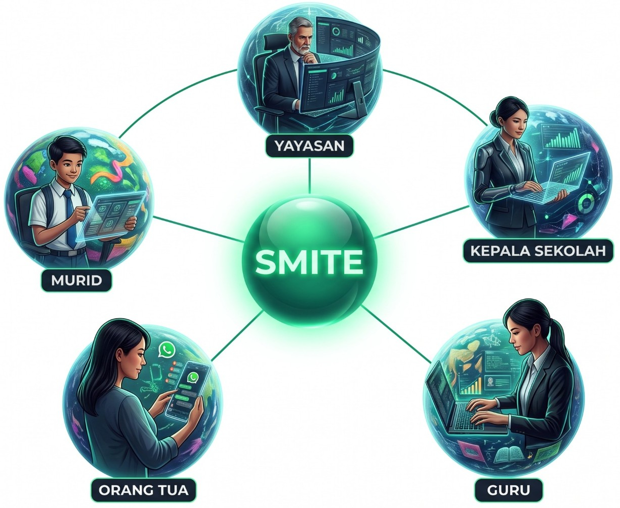 Star Topology Ekosistem Digital SMITE